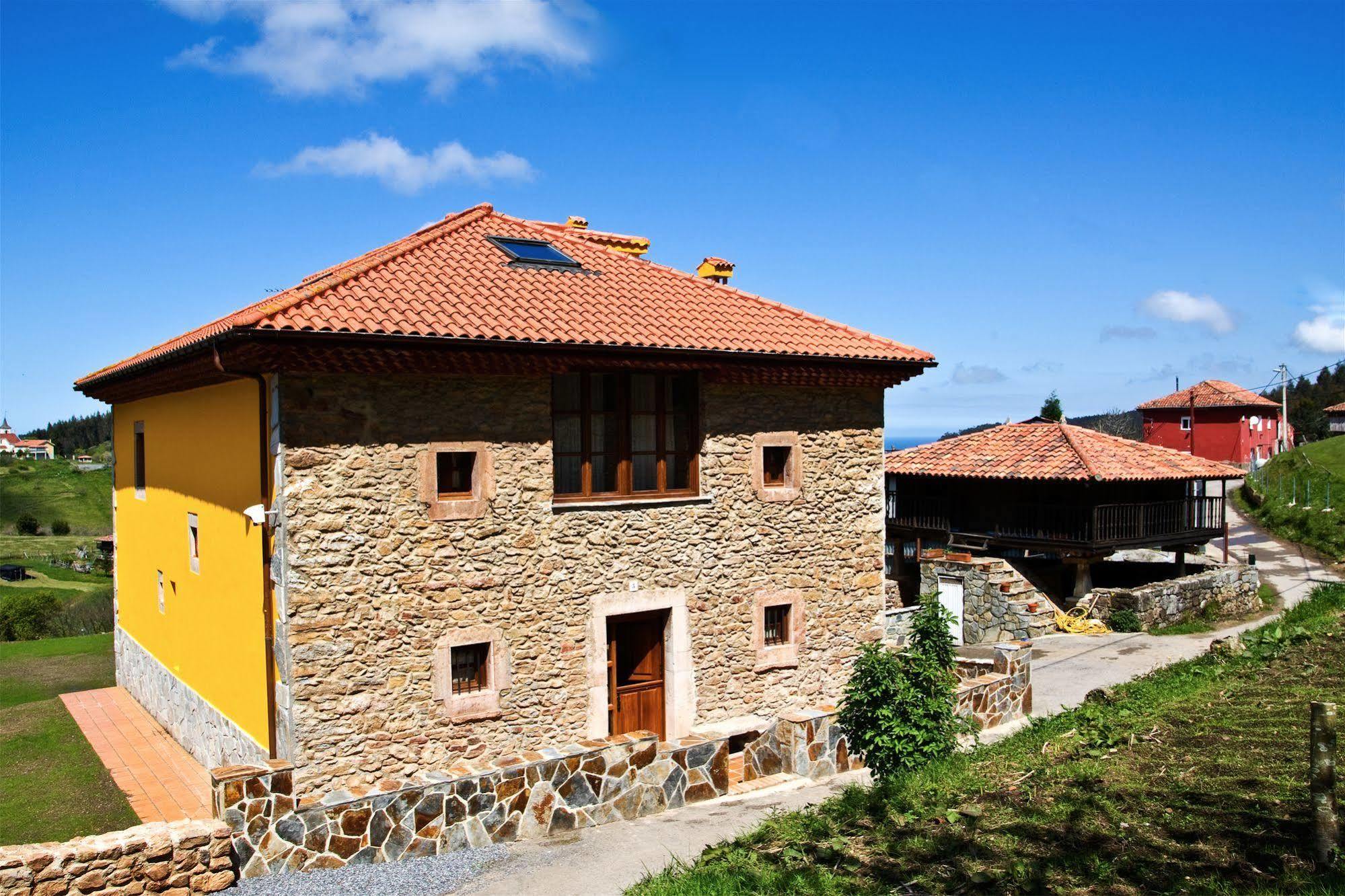 Casa Rural Los Sombredales Soto Del Barco Eksteriør bilde